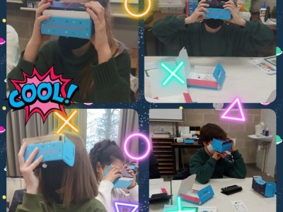 VR/AR in de klas - kartonnen bril